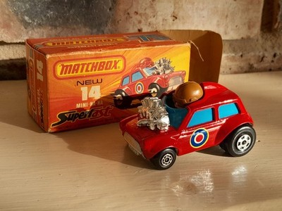 Vintage Lesney Matchbox Superfast No.14 Mini Ha-Ha Lesney Boxed 1975 Sammler