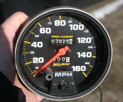Get Autometer Z-Series 0-160MPH Speedometer 5in. Mechanical Gauge