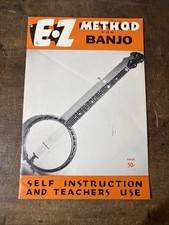 1955 E-Z Method For Banjo Self Instruction and Teachers Use Book