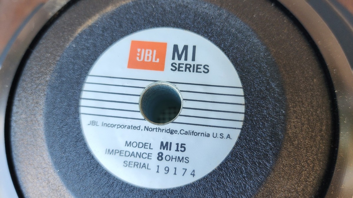 JBL 15inch USA ウーハー JBL MI-15 15