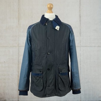 Rare Limited Edition 2014 Barbour x Adidas Johbar Waxed Jacket Size Medium