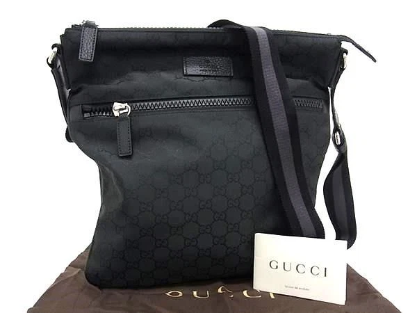 Gucci 449185 Sac à bandoulière nylon bandoulière bandoulière Fd2348 r8_0404
