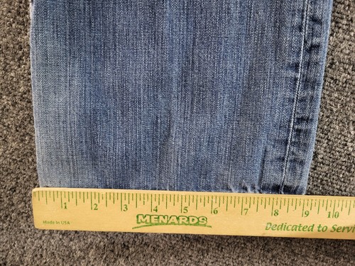Pantalones de mezclilla rectos BKE Tyler para hombre 33x32 bigotes panal gran desvanecimiento rodeo - Imagen 13 de 14