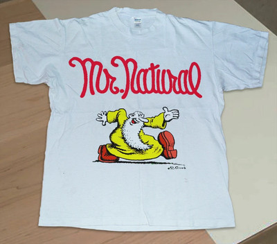 Best Popular Shirt Mr. Natural Size S-5XL T Shirt White