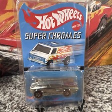 Hot Wheels Super Chromes Whip Creamer Silver 1:64 Diecast Limited Ed NIB 02864