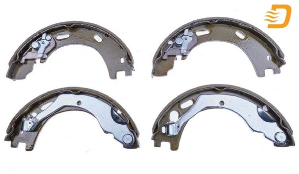 Denckermann B120231 Bremsbackensatz FüR Feststellbremse Bremsbackensatz-image
