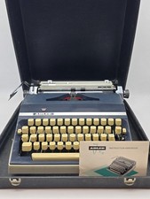 Excellent! 1972 Adler J5 Vintage Portable Typewriter (Elite) with Manual thumbnail