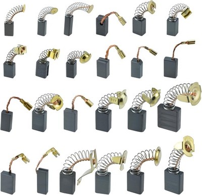 72pc 24 Size Electric Motor Carbon Brushes Replacement