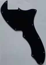 For Fit Fender Telecaster Thinline/Tele 69 Blank Guitar Pickguard 3 Ply black