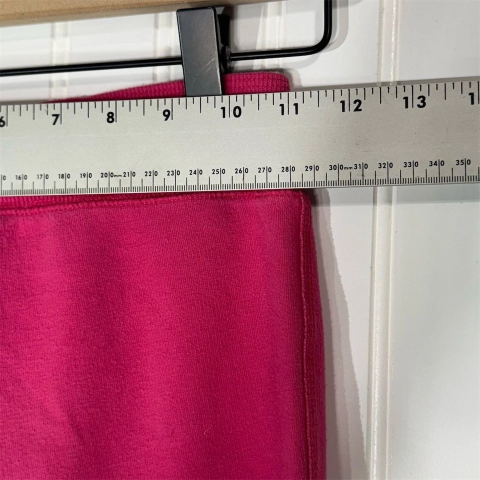 Pantalones deportivos Abercrombie Kids rosa intenso pantalones de yoga pierna acampanada S (10/12) estilo Y2K Foto 4 de 4