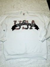 Vintage Ocean City USA Sweatshirt Mens XL White Made in USA Embroidered Spellout