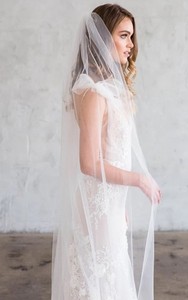 Brides & Hairpins Joli Floor-length English Tulle Ivory Veil NWT