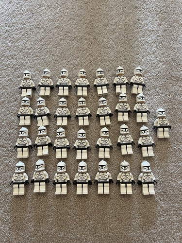 Lego Star Wars Phase 1 Clone Trooper Minifigur sw0201 Restposten Konvolut x29
