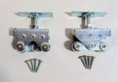 NEW Johnson Hardware 2020 Pocket Sliding Door Hanger  Roller Set with Screws 