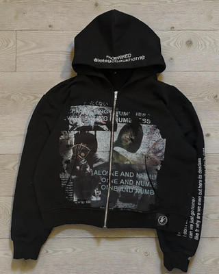  Herbst Damen Kleidung Grunge Top Ästhetik Sweatshirts Y2k