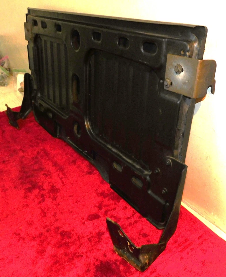 1974-1980 Ford Pinto Mercury Bobcat FOLDING REAR SEAT PANEL With LOCK and HINGES - Image 4 of 4