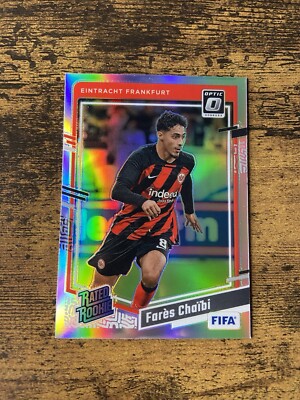2023-24 Panini Donruss Soccer Fares Chaibi #197 Optic Holo Rated Rookie