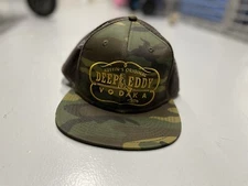 deep eddy vodka hat ~Baseball Cap ~ Camouflage Trucker Hat