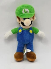 Nintendo Super Mario Bros. Luigi 12" Loose Plush Basic Fun Good Stuff 2018