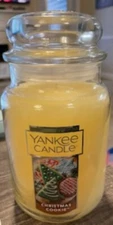 Yankee Candle Company ... Christmas Cookie Scented 22oz Single Wick Candle,