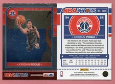 Jordan Poole Washington Wizards   2024-2025 Hoops Premium #190