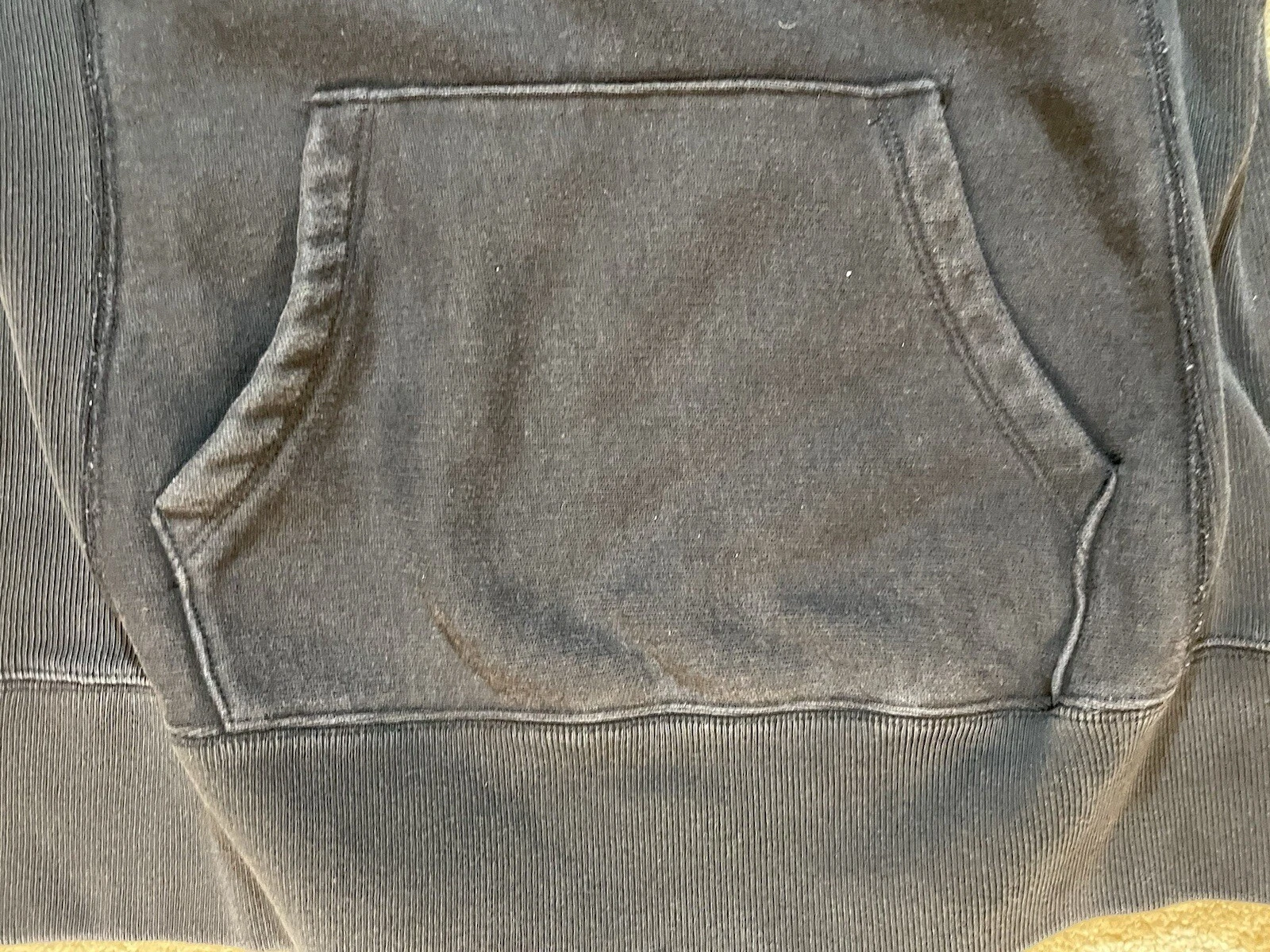 VETEMENTS Felpa con cappuccio vintage Champion Reverse Weave Warm Up pullover logo uomo piccola