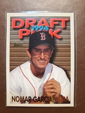 1994 Topps Gold Baseball “Draft Pick” #587 Red Sox Nomar Garciaparra