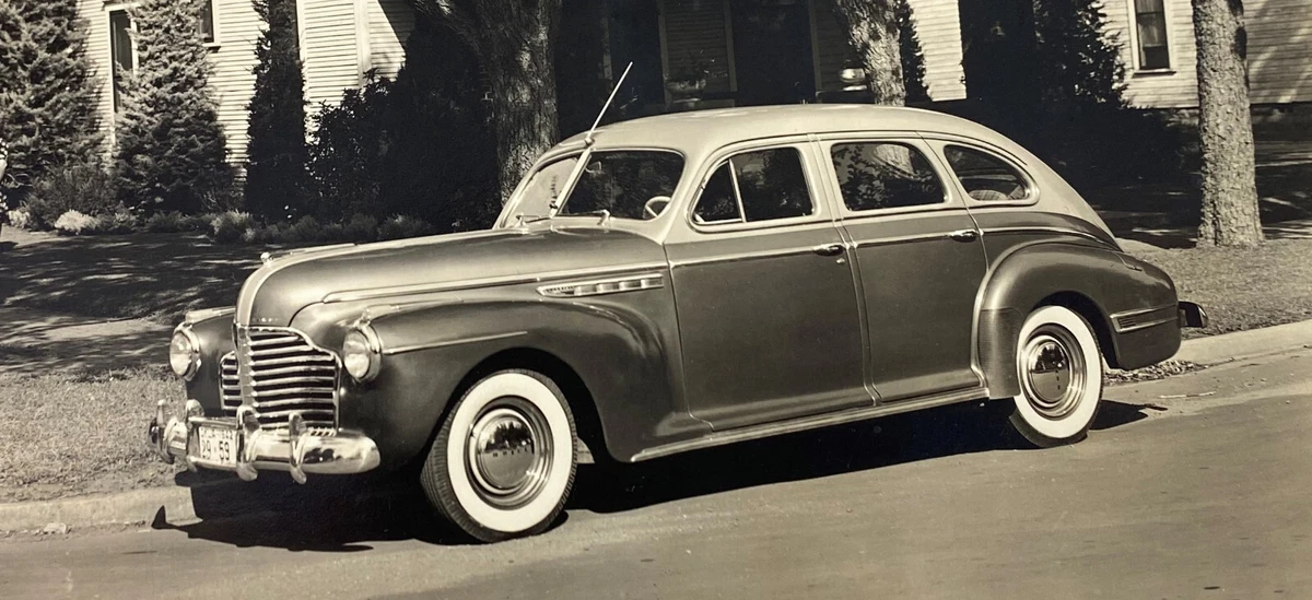 1941 BUICK SEDAN AUTOMOBILE PHOTO WWII ERA B/W 8x10 | eBay