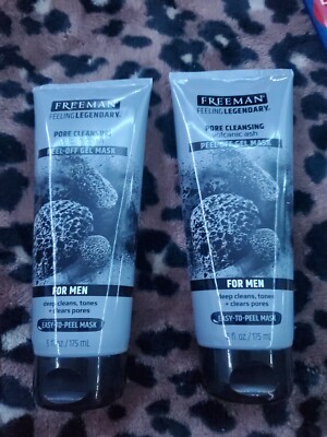 Freeman for MEN Pore Cleansing Peel-Off Gel Mask with Volcanic Ash 
