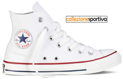 SCARPE CONVERSE ALTE CHUCK TAYLOR ALL STAR - M7650C col.bianco/bianco - Foto 1 di 5