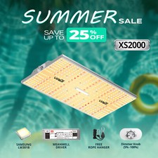 VIPARSPECTRA Upgrade XS2000 LED Grow Light Full Spectrum Indoor Plant VEG Flower