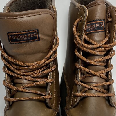 London Fog Boots Mens Size 10 Brown Leather Snow Ankle Duck Winter LFM-SUTTON London Fog | Shoes | London Fog M Boots | Poshmark main image 4