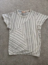Anthropologie DOLAN Left Coast Collection Balloon Tee Size small Striped Top EUC