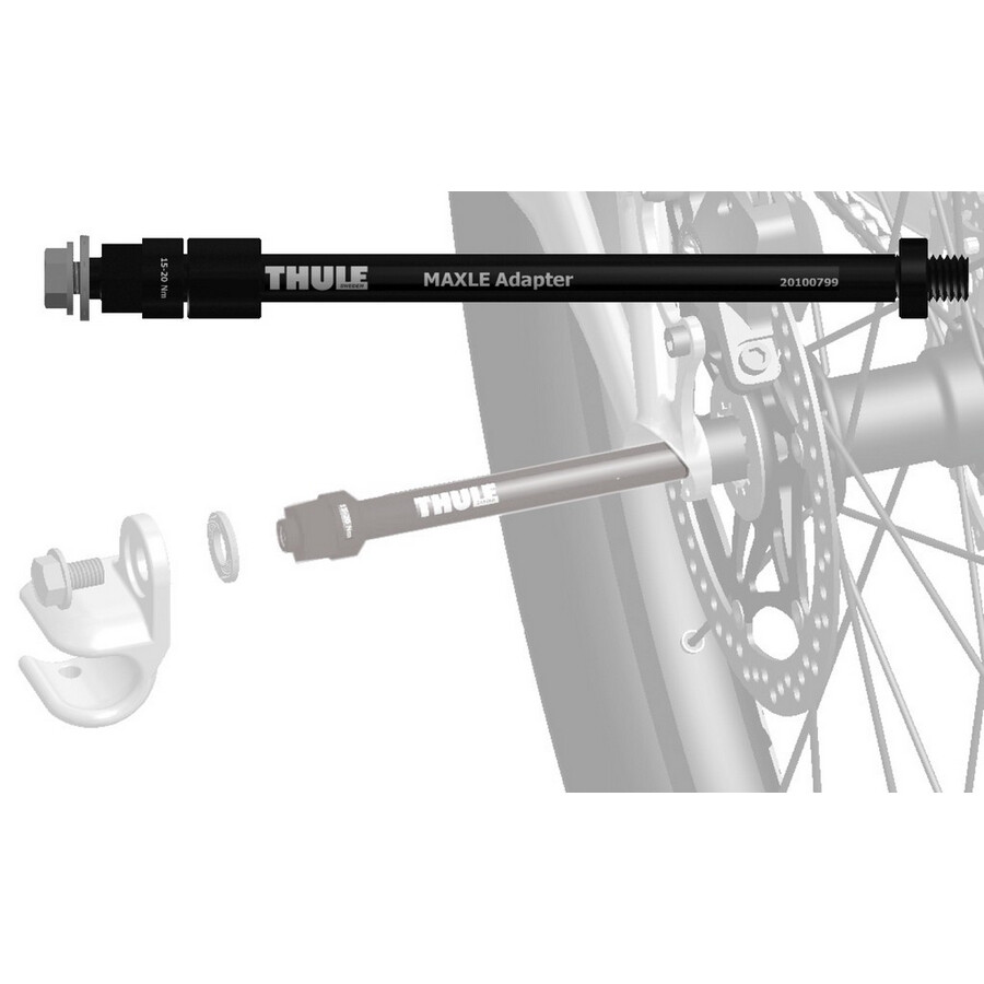 Adaptateur Broche Maxle Trek m12x1,75 pour Chariot 3092060200 Thule Transport Adaptateur Broche Maxle Trek m12x1,75 pour Chariot 3092060200 Thule Transport