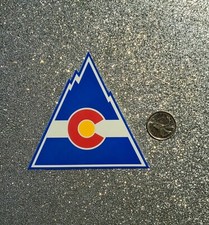 Colorado Avalanche Vintage Hockey Sticker 4 