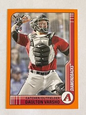 TOPPS 2021 BIG LEAGUE DAULTON VARSHO #163 ORANGE ROOKIE DIAMONDBACKS BASEBALL