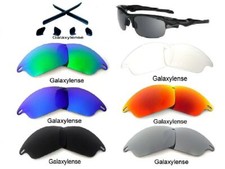 Galaxy Replacement Lenses For Oakley Fast Jacket Sunglasses Multi-Color
