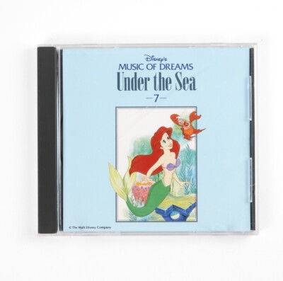 UNDER THE SEA 7 MUSIC OF DREAM DISNEY'S Music CD Japan Import