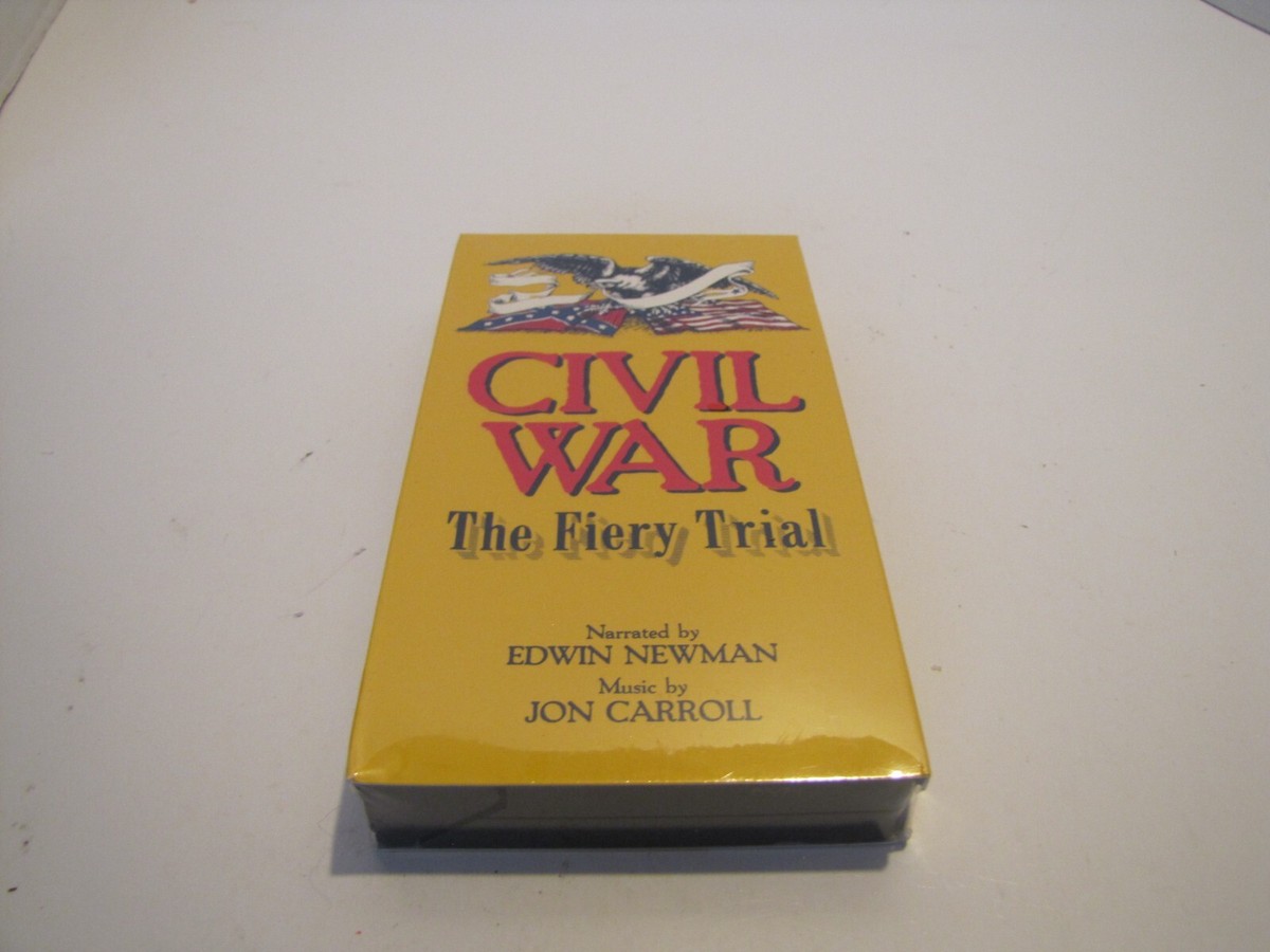 (未使用･未開封品)Civil War: Fiery Trial [VHS] VTG NEW SEALED CIVIL WAR THE FIERY TRIAL VHS | eBay