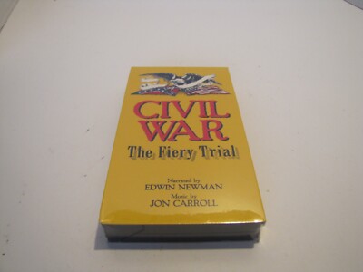 (未使用･未開封品)Civil War: Fiery Trial [VHS] VTG NEW SEALED CIVIL WAR THE FIERY TRIAL VHS | eBay