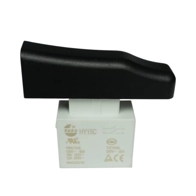 KEDU HY15C Self-locking Trigger Switches Electric Pushbutton Switch for Drill