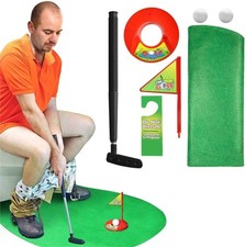 Toilet Golf Game Set - Funny Gag Gift