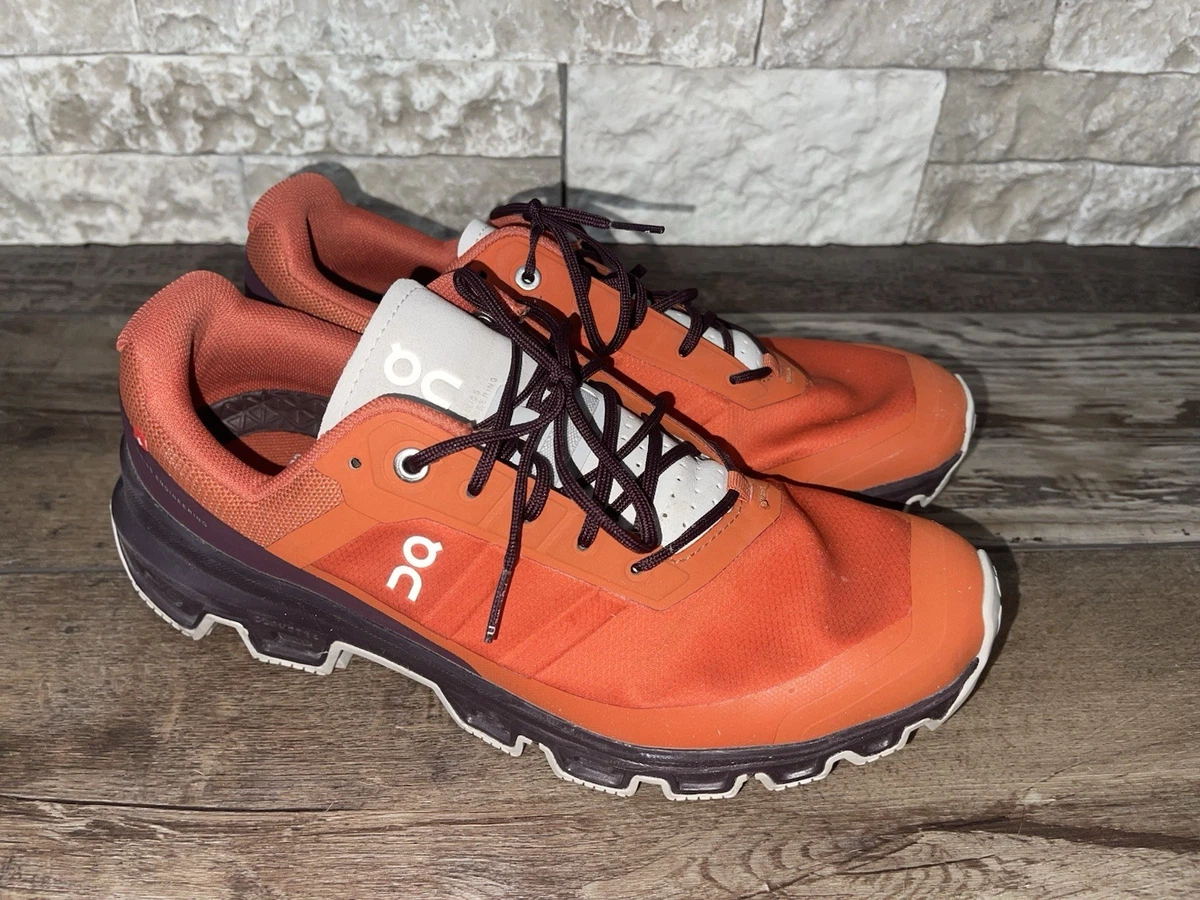 On Running CLOUDVENTURE Running SNEAKERS in Flare Mulberry/Rust Orange MEN’S 10 Men main image 3