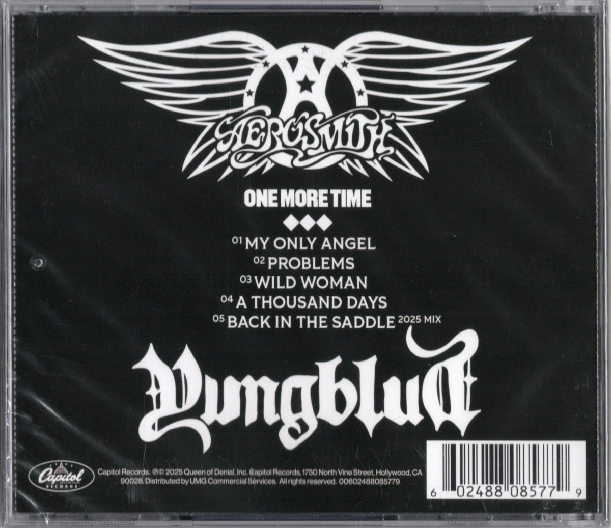 AUTOGRAPHED---- Aerosmith & YUNGBLUD One More Time CD My Only