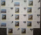 GB 2004-2020 ER2 14 x Wales FDC Collection Without Inserts Crisp!