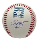 Chipper Jones Signed Hall Of Fame Baseball Inscribed "HOF 18"  (Fanatics & MLB)