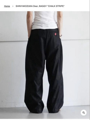 Shinya Kozuka 24AW Baggy Chalk Stripe M Size | eBay Shinya Kozuka 24AW Baggy Chalk Stripe M Size | eBay