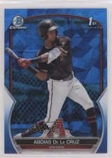 2023 Bowman Sapphire Edition Chrome Prospects Abdias De La Cruz #BCP-34 uk2