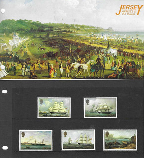 Jersey Presentation Pack Artists IV 1985 (1027)