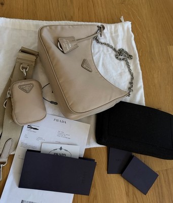 Original Prada Re Edition 2005 Tasche wie Neu Mit Rechnung 